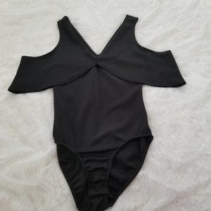 Charlotte Russe Cold-Shoulder Bodysuit Size M NWT